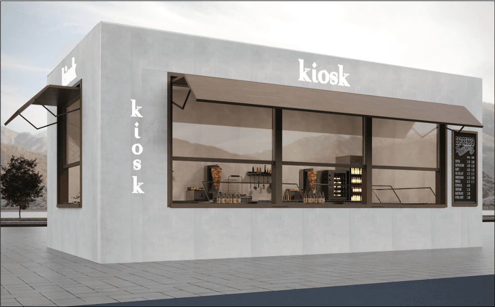 Render of Kiosk 04